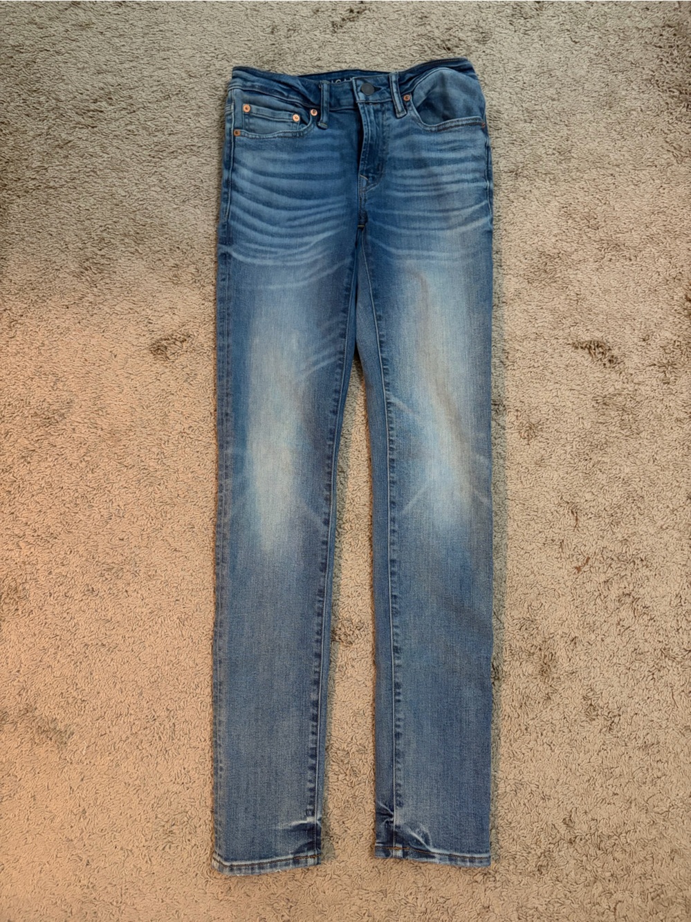 American Eagle Outfitters Men’s Blue Slim Straight Jeans